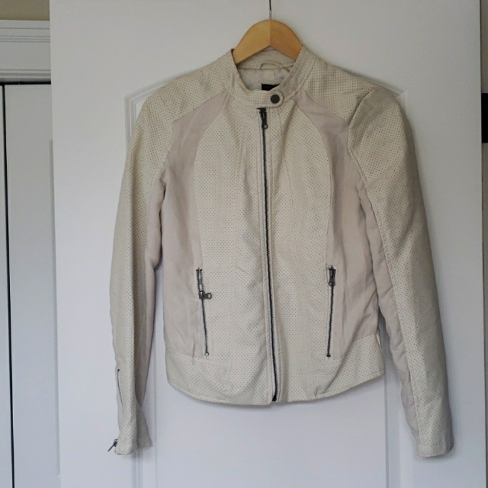 Faux/vegan leather jacket